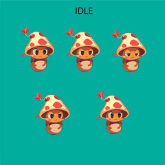 2d Game assets, character, enemy, snake, girl, boy