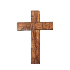 cross on white background