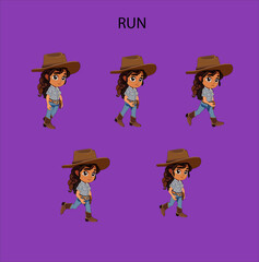 2d Game assets, character, enemy, snake, girl, boy