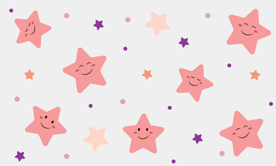 seamless pattern with cats