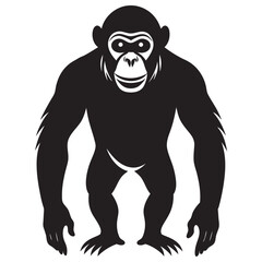 gorilla illustration mascot
