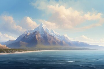 Fototapeta premium over the horizon