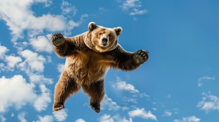 Flying bear