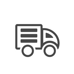 Truck icon for illustrator and graphic designer