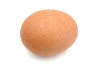 Eggs isolated on white background