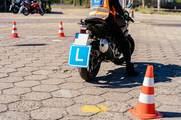 Moto school track driving school.