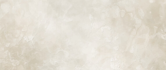Vector art background with embossed stone texture. Marble. Stone. Beige textured background for cards, flyers, poster, banner. Stucco. Wall. Brushstrokes and splashes. Painted grunge template.