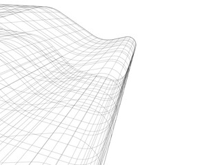 architecture building vector 3d illustration