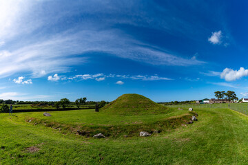 Fototapeta premium Bryn Celli Ddu is a prehistoric site on the Welsh island of Anglesey
