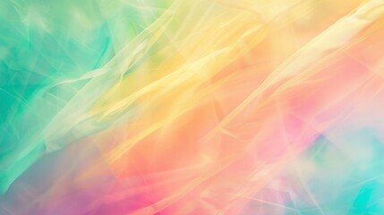 Obraz premium Lofi pastel holographic blurred grainy gradient background texture with abstract colorful digital grain, soft noise effect, pattern, and vintage retro analog photo film overlay screen effect.