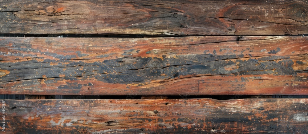 Poster close up ,texture grunge old wood background. with copy space image. place for adding text or design