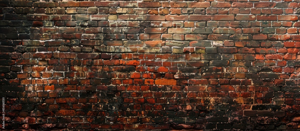 Poster brick wall texture or background. with copy space image. place for adding text or design