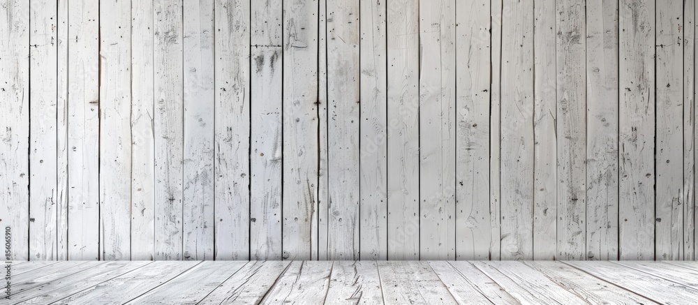 Poster white wooden wall background. with copy space image. place for adding text or design