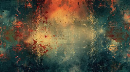 Fototapeta premium Grunge Frame Surrounding Abstract Background