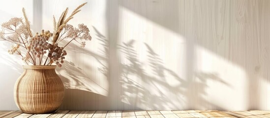 Cozy home decorations in the interior. Home comfort concept. with copy space image. Place for adding text or design