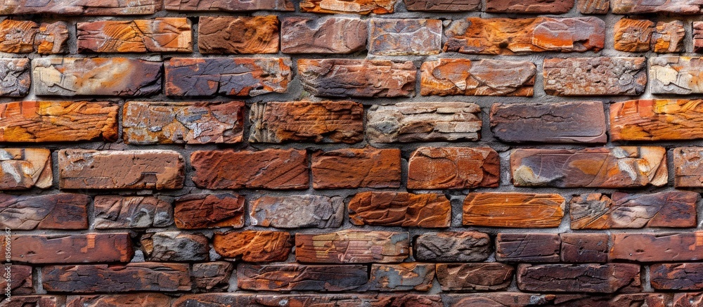 Aufkleber brick wall texture or background. with copy space image. place for adding text or design