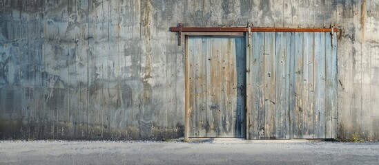 Wood door. with copy space image. Place for adding text or design