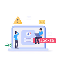 Internet blocking symbolic composition with user stopping email harassment with big lock