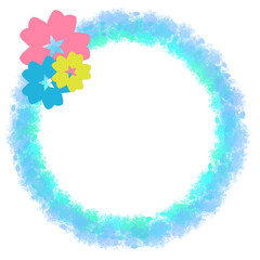 Obraz premium abstract colorful frame
