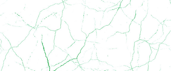 Vector marble pattern with green cracks Transparent texture.	