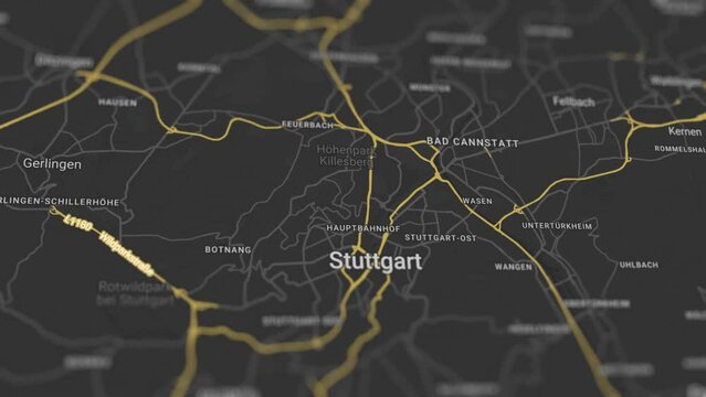 Strasbourg Map France, Slider Shot