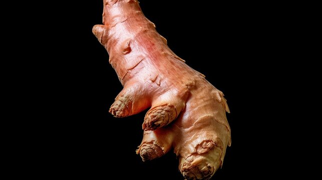 ginger on black