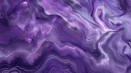 Obraz premium royal purple background with marbled texture. Video Game, Card, Banner, Promotion, Template, Presentation, Education, Sports, Website. Hand painted watercolor violet and clouds.