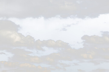 clouds in the sky transparent