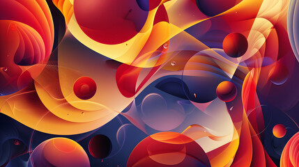 Colorful abstract organic background wallpaper design
