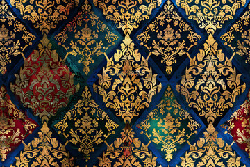 Seamless image of graphic patterns