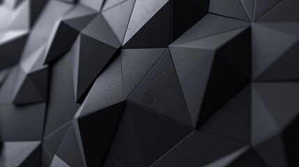 Fototapeta premium Abstract background composed of triangles. Geometric texture forms a futuristic pattern.