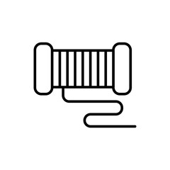 Kite outline icons, minimalist vector illustration ,simple transparent graphic element .Isolated on white background