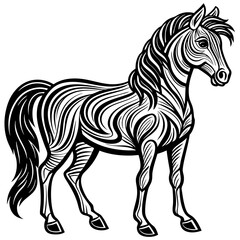 zebra vector illustration