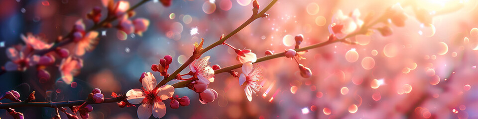 Banni&egrave;res web florales