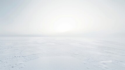 Fototapeta premium Pristine expanse white canvas. Generative AI