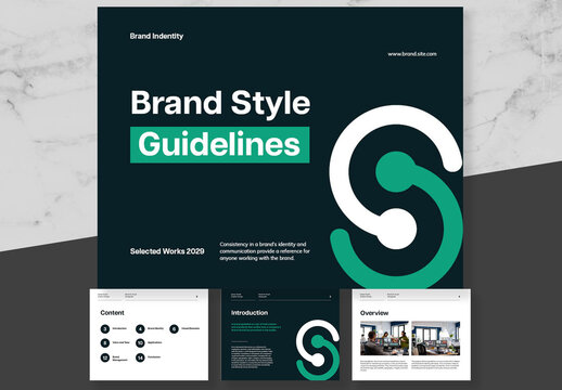 Green And White Brand Style Guidelines
