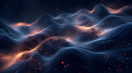 Mesmerizing Cosmic Energy Waves in Dynamic Digital