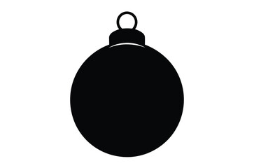 Christmas ball, Christmas ball icon vector, Christmas bauble vector illustration