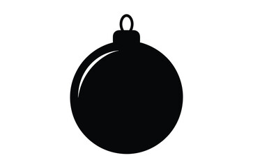Christmas ball, Christmas ball icon vector, Christmas bauble vector illustration