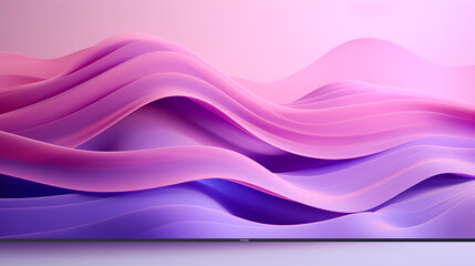 abstract background with waves
