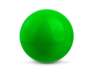 children's rubber ball , isolated on a white background