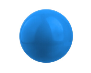 children's rubber ball , isolated on a white background