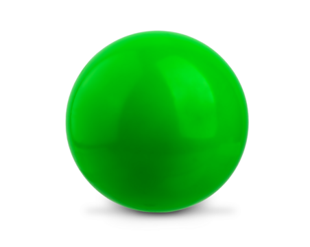children's rubber ball , isolated on a white background