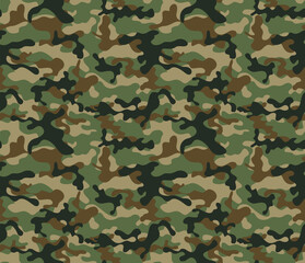 Fototapeta premium camouflage military background seamless texture, modern classic pattern