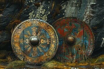 Delve into the world of Viking weapons where intricate artwork adorns each piece, reflecting the pride and honor that warriors held for their chosen arms