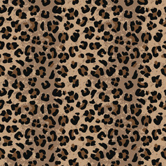 Abstract camouflage Leopard animal skin texture seamless pattern