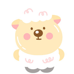 Cute sheep 