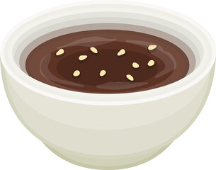 Illustration of Ganjang, Korean Soy Sauce