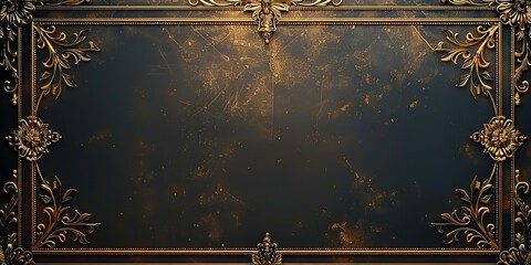 decorative geometric art deco frame for wedding invitations elegant gold geometric art deco gatsby style frame premium design template for wedding invitations banners and posters.stock image