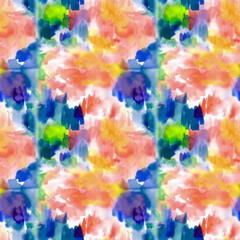Seamless Print Shibori pattern and tie-dye allover textile Shibori allovers pattern design